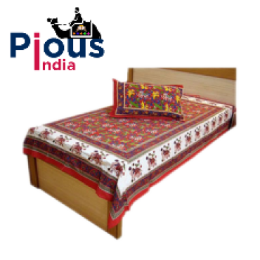 Traditional single bed sheet